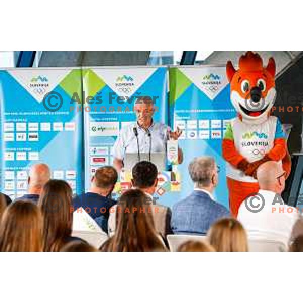 Official presentation of Slovenia team for EYOF Skopje 2025, Ljubljana on July 14, 2025