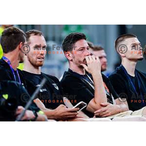 Dejan Vincic during Men’s Volleyball Nations League match between Slovenia and Canada in Ljubljana, Slovenia on July 16, 2025