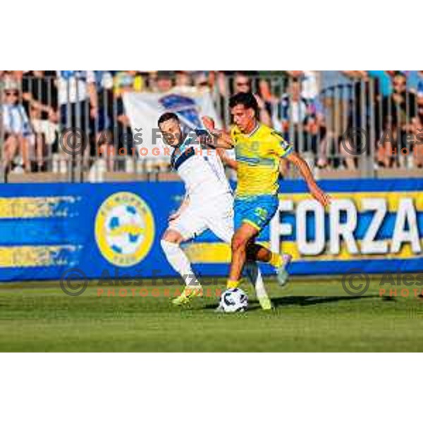UEFA Conference League football match between FC Koper (SLO) and FK Zeljeznicar Sarajevo (BiH) at Bonifika Stadium in Koper, Slovenia on July 17, 2025