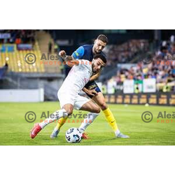 in action during UEFA Europa League 2025/26 qualifier football match between NK Celje and Sabah FC in Stadion z’dezele, Celje, Slovenia on July 17, 2025. Photo: Jure Banfi