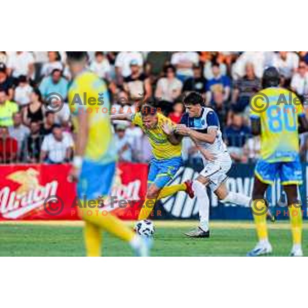 UEFA Conference League football match between FC Koper (SLO) and FK Zeljeznicar Sarajevo (BiH) at Bonifika Stadium in Koper, Slovenia on July 17, 2025