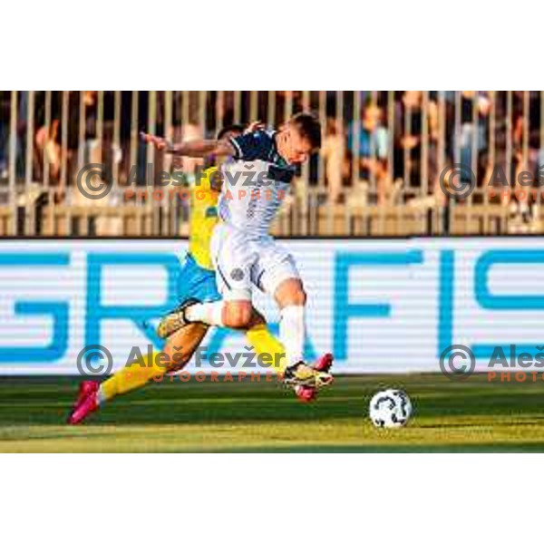 UEFA Conference League football match between FC Koper (SLO) and FK Zeljeznicar Sarajevo (BiH) at Bonifika Stadium in Koper, Slovenia on July 17, 2025