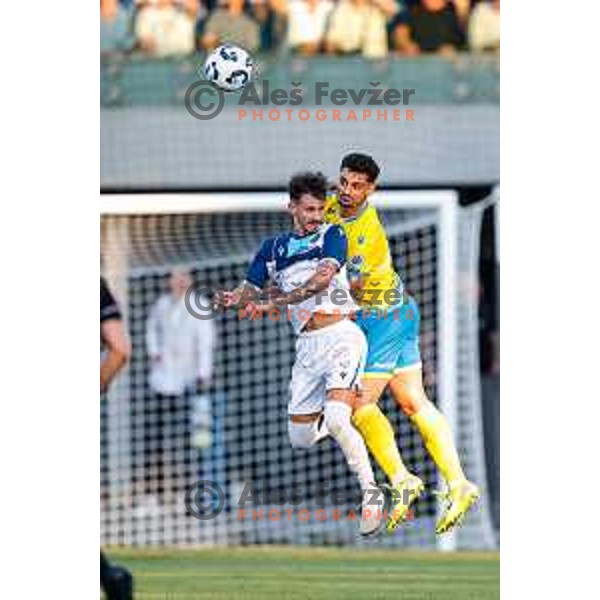 UEFA Conference League football match between FC Koper (SLO) and FK Zeljeznicar Sarajevo (BiH) at Bonifika Stadium in Koper, Slovenia on July 17, 2025
