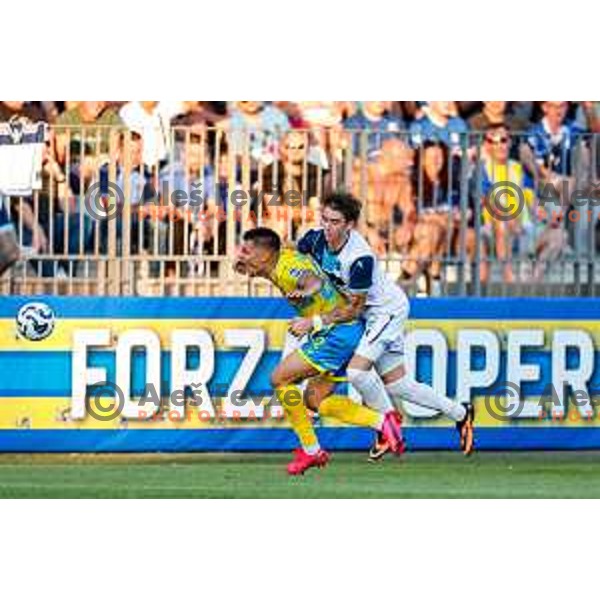 UEFA Conference League football match between FC Koper (SLO) and FK Zeljeznicar Sarajevo (BiH) at Bonifika Stadium in Koper, Slovenia on July 17, 2025