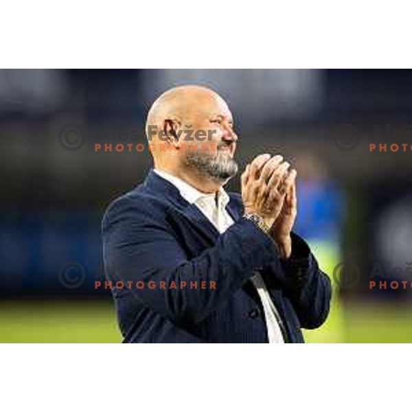 in action during UEFA Europa League 2025/26 qualifier football match between NK Celje and Sabah FC in Stadion z’dezele, Celje, Slovenia on July 17, 2025. Photo: Jure Banfi