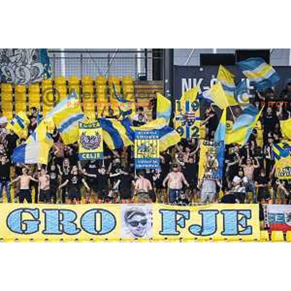 in action during UEFA Europa League 2025/26 qualifier football match between NK Celje and Sabah FC in Stadion z’dezele, Celje, Slovenia on July 17, 2025. Photo: Jure Banfi