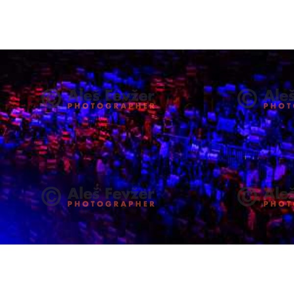 spectators during Men’s Volleyball Nations League match between Slovenia and Canada in Ljubljana, Slovenia on July 17, 2025. Photo Grega Valancic