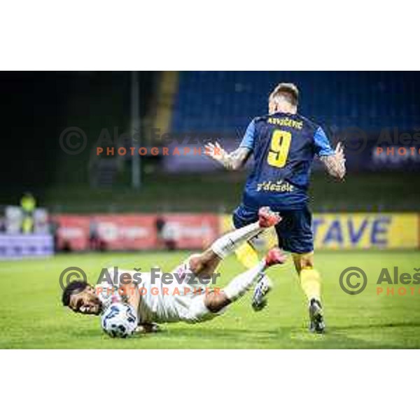 in action during UEFA Europa League 2025/26 qualifier football match between NK Celje and Sabah FC in Stadion z’dezele, Celje, Slovenia on July 17, 2025. Photo: Jure Banfi