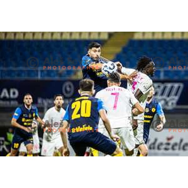 in action during UEFA Europa League 2025/26 qualifier football match between NK Celje and Sabah FC in Stadion z’dezele, Celje, Slovenia on July 17, 2025. Photo: Jure Banfi
