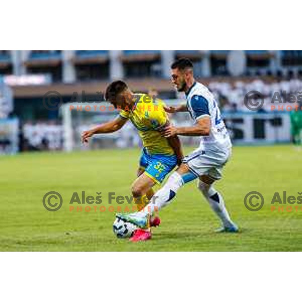 UEFA Conference League football match between FC Koper (SLO) and FK Zeljeznicar Sarajevo (BiH) at Bonifika Stadium in Koper, Slovenia on July 17, 2025