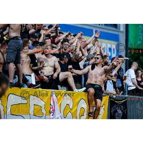 UEFA Conference League football match between FC Koper (SLO) and FK Zeljeznicar Sarajevo (BiH) at Bonifika Stadium in Koper, Slovenia on July 17, 2025