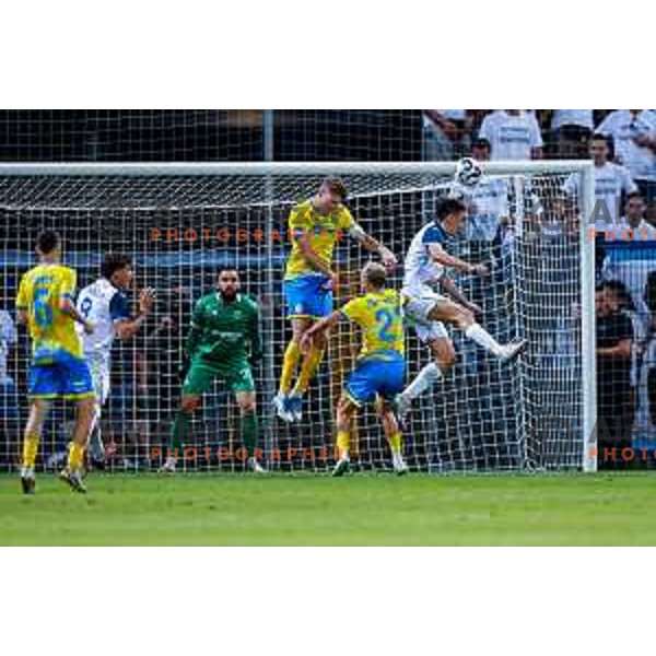 UEFA Conference League football match between FC Koper (SLO) and FK Zeljeznicar Sarajevo (BiH) at Bonifika Stadium in Koper, Slovenia on July 17, 2025