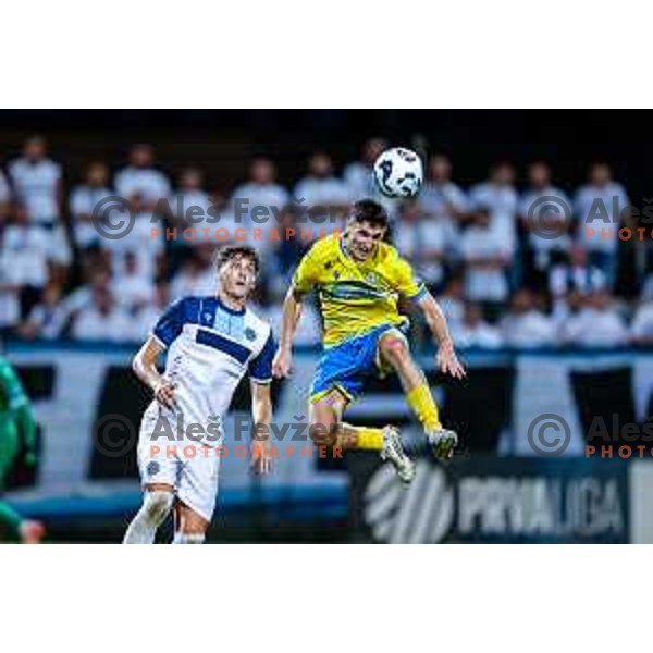 UEFA Conference League football match between FC Koper (SLO) and FK Zeljeznicar Sarajevo (BiH) at Bonifika Stadium in Koper, Slovenia on July 17, 2025