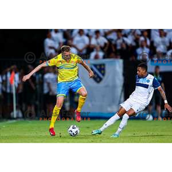UEFA Conference League football match between FC Koper (SLO) and FK Zeljeznicar Sarajevo (BiH) at Bonifika Stadium in Koper, Slovenia on July 17, 2025
