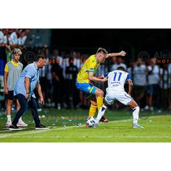 UEFA Conference League football match between FC Koper (SLO) and FK Zeljeznicar Sarajevo (BiH) at Bonifika Stadium in Koper, Slovenia on July 17, 2025