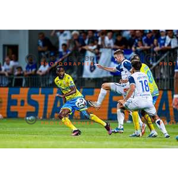 UEFA Conference League football match between FC Koper (SLO) and FK Zeljeznicar Sarajevo (BiH) at Bonifika Stadium in Koper, Slovenia on July 17, 2025