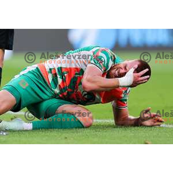 Alex Matthias Tamm of Olimpija in action during Prva liga Telemach 2025/2026 football match between Olimpija and Mura in SRC Stozice, Ljubljana, Slovenia on July 19, 2025. Photo: Filip Barbalic