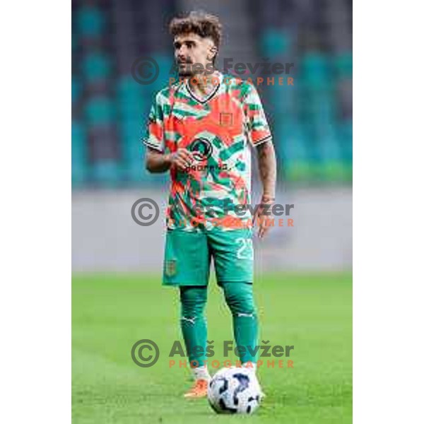 Diogo Pinto of Olimpija in action during Prva liga Telemach 2025/2026 football match between Olimpija and Mura in SRC Stozice, Ljubljana, Slovenia on July 19, 2025. Photo: Filip Barbalic