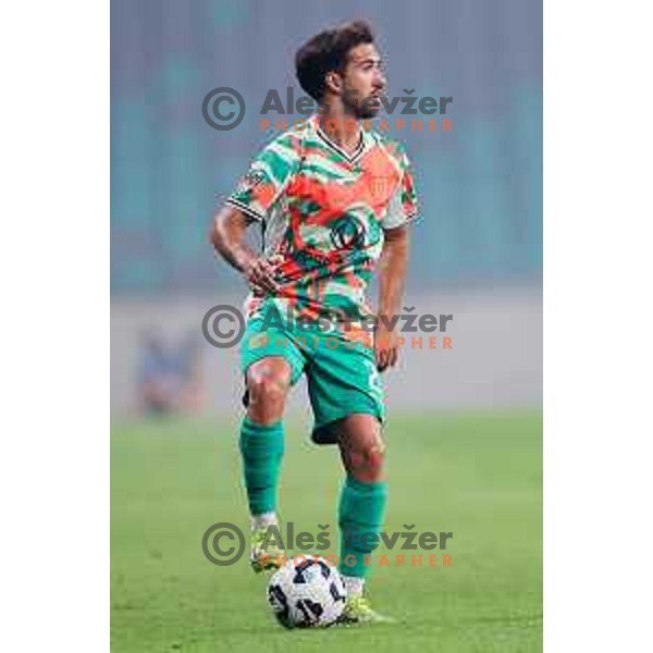 Diogo Almeida of Olimpija in action during Prva liga Telemach 2025/2026 football match between Olimpija and Mura in SRC Stozice, Ljubljana, Slovenia on July 19, 2025. Photo: Filip Barbalic