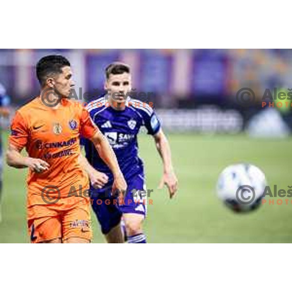 in action during Prva liga Telemach 2025/26 football match between NK Maribor and NK Celje in Maribor, Ljudski vrt, Slovenia on July 20, 2025. Photo: Jure Banfi