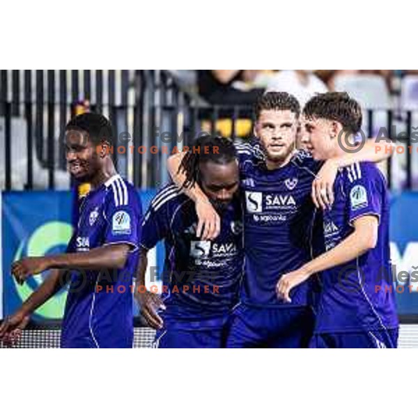 in action during Prva liga Telemach 2025/26 football match between NK Maribor and NK Celje in Maribor, Ljudski vrt, Slovenia on July 20, 2025. Photo: Jure Banfi