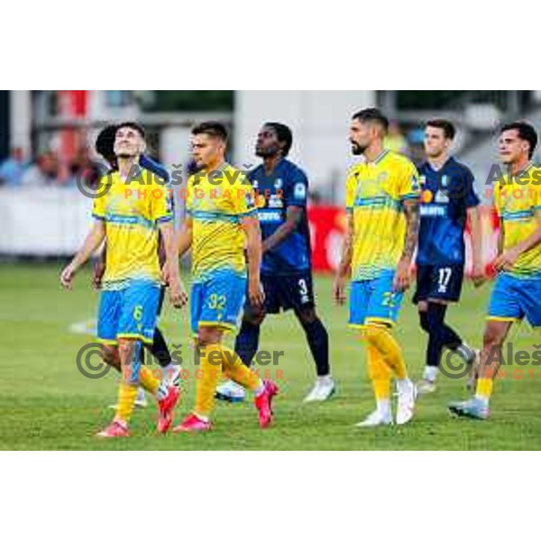 in action during Prva liga Telemach 2025/2026 football match between Koper and Bravo at Bonifika Stadium in Koper, Slovenia on July 20, 2025