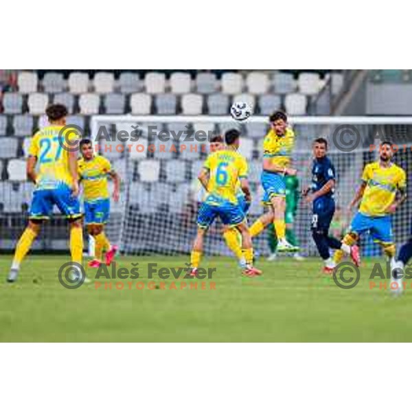  in action during Prva liga Telemach 2025/2026 football match between Koper and Bravo at Bonifika Stadium in Koper, Slovenia on July 20, 2025
