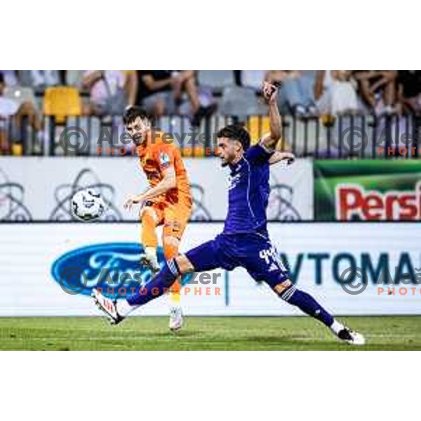 in action during Prva liga Telemach 2025/26 football match between NK Maribor and NK Celje in Maribor, Ljudski vrt, Slovenia on July 20, 2025. Photo: Jure Banfi