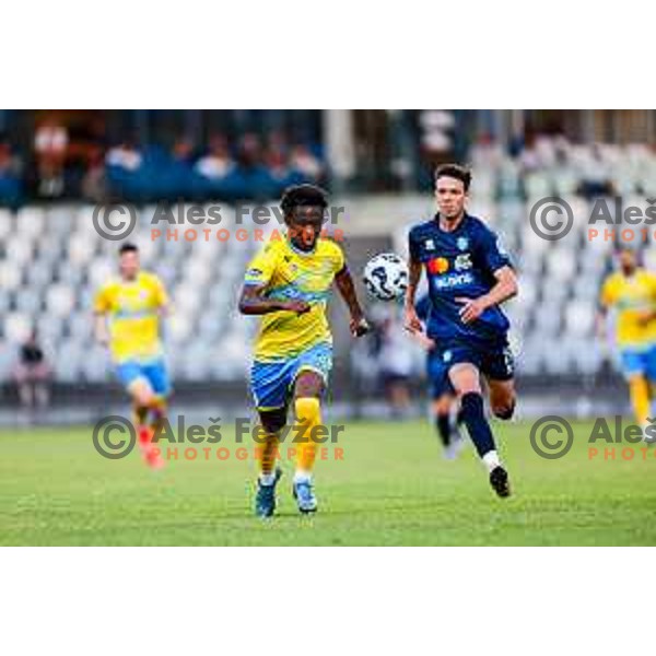  in action during Prva liga Telemach 2025/2026 football match between Koper and Bravo at Bonifika Stadium in Koper, Slovenia on July 20, 2025