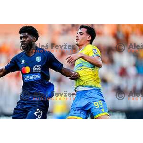  in action during Prva liga Telemach 2025/2026 football match between Koper and Bravo at Bonifika Stadium in Koper, Slovenia on July 20, 2025
