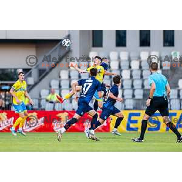  in action during Prva liga Telemach 2025/2026 football match between Koper and Bravo at Bonifika Stadium in Koper, Slovenia on July 20, 2025