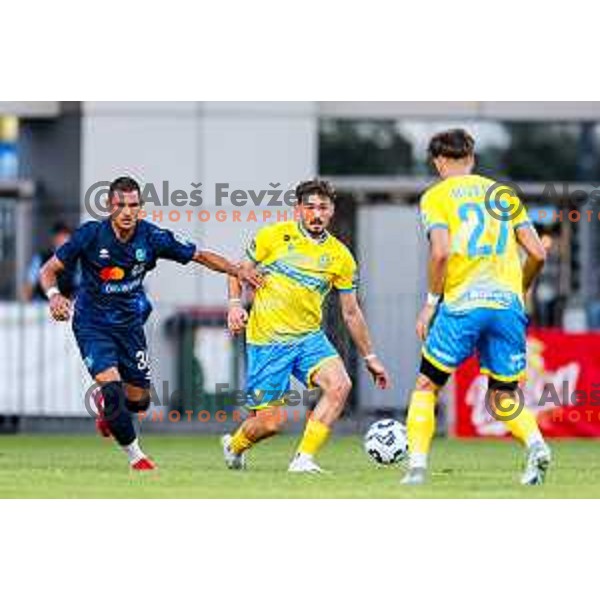  in action during Prva liga Telemach 2025/2026 football match between Koper and Bravo at Bonifika Stadium in Koper, Slovenia on July 20, 2025