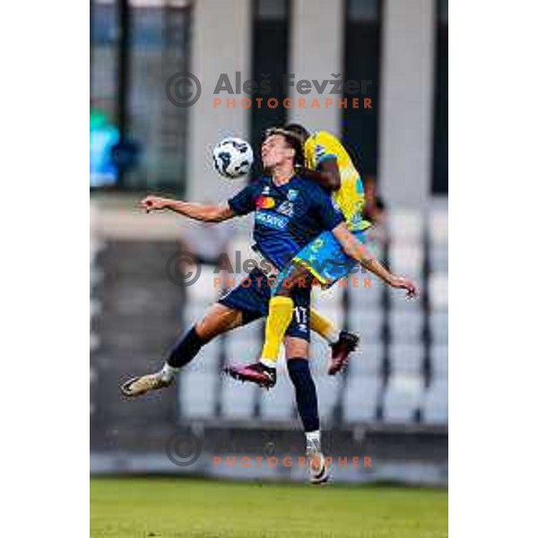  in action during Prva liga Telemach 2025/2026 football match between Koper and Bravo at Bonifika Stadium in Koper, Slovenia on July 20, 2025