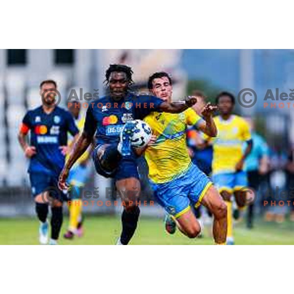  in action during Prva liga Telemach 2025/2026 football match between Koper and Bravo at Bonifika Stadium in Koper, Slovenia on July 20, 2025
