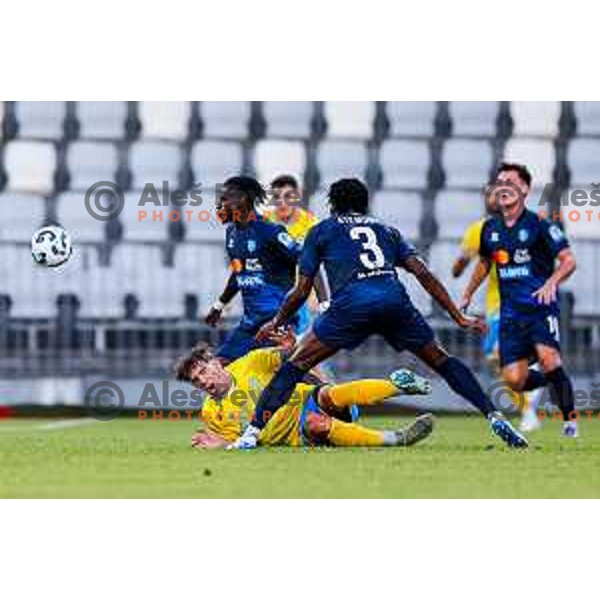  in action during Prva liga Telemach 2025/2026 football match between Koper and Bravo at Bonifika Stadium in Koper, Slovenia on July 20, 2025