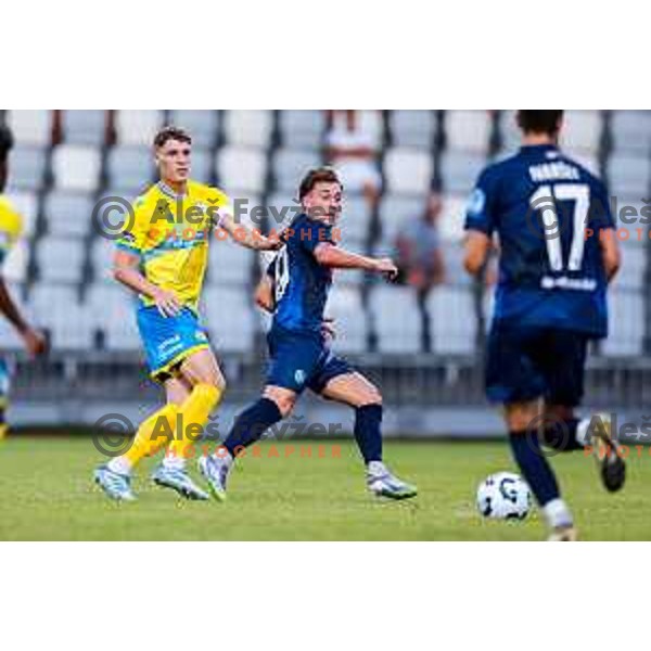  in action during Prva liga Telemach 2025/2026 football match between Koper and Bravo at Bonifika Stadium in Koper, Slovenia on July 20, 2025