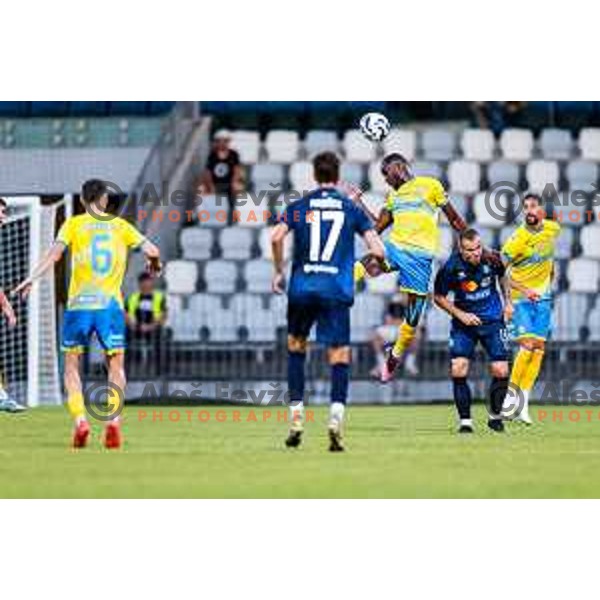  in action during Prva liga Telemach 2025/2026 football match between Koper and Bravo at Bonifika Stadium in Koper, Slovenia on July 20, 2025