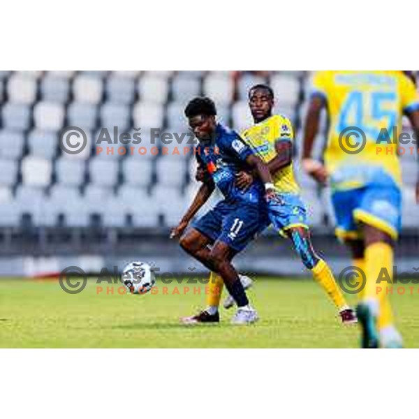  in action during Prva liga Telemach 2025/2026 football match between Koper and Bravo at Bonifika Stadium in Koper, Slovenia on July 20, 2025