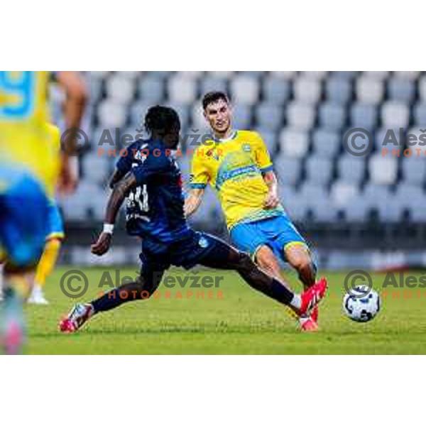  in action during Prva liga Telemach 2025/2026 football match between Koper and Bravo at Bonifika Stadium in Koper, Slovenia on July 20, 2025