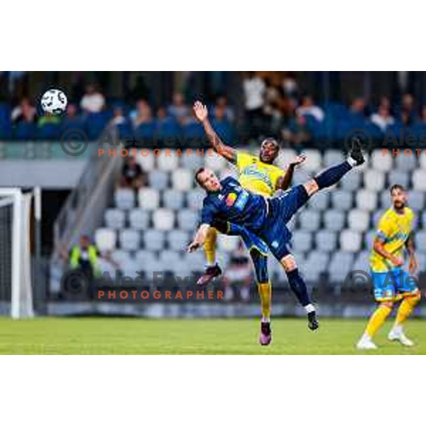  in action during Prva liga Telemach 2025/2026 football match between Koper and Bravo at Bonifika Stadium in Koper, Slovenia on July 20, 2025
