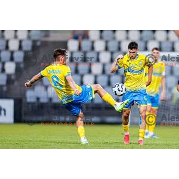  in action during Prva liga Telemach 2025/2026 football match between Koper and Bravo at Bonifika Stadium in Koper, Slovenia on July 20, 2025