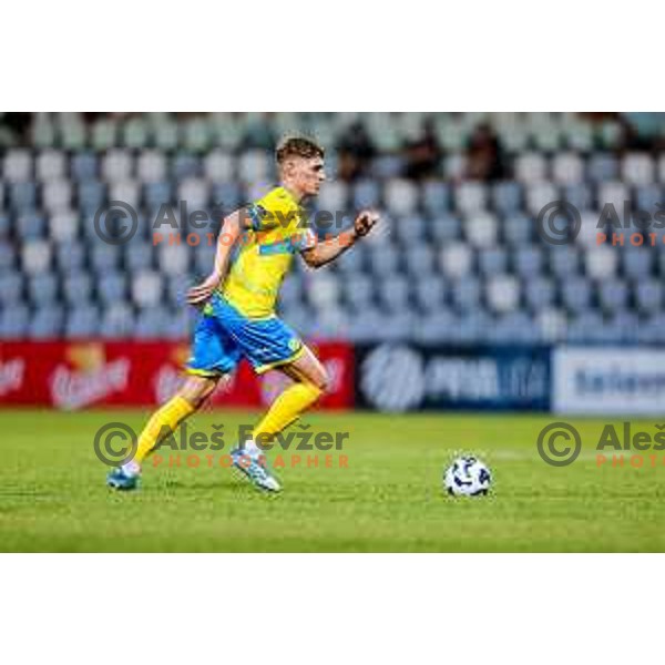 in action during Prva liga Telemach 2025/2026 football match between Koper and Bravo at Bonifika Stadium in Koper, Slovenia on July 20, 2025