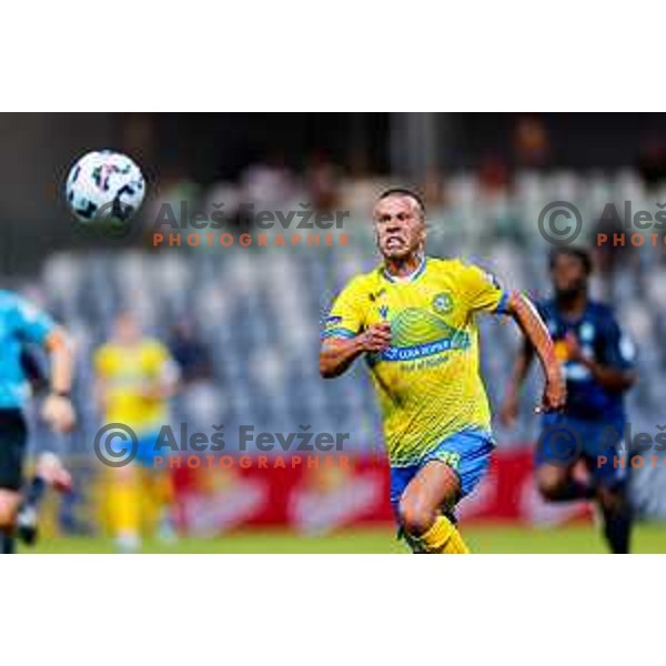 Damjan Bohar in action during Prva liga Telemach 2025/2026 football match between Koper and Bravo at Bonifika Stadium in Koper, Slovenia on July 20, 2025