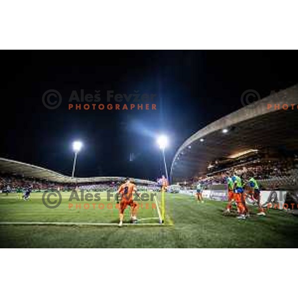 Mario Kvesic in action during Prva liga Telemach 2025/26 football match between NK Maribor and NK Celje in Maribor, Ljudski vrt, Slovenia on July 20, 2025. Photo: Jure Banfi