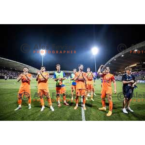 in action during Prva liga Telemach 2025/26 football match between NK Maribor and NK Celje in Maribor, Ljudski vrt, Slovenia on July 20, 2025. Photo: Jure Banfi