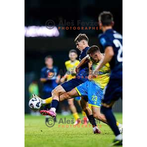 in action during Prva liga Telemach 2025/2026 football match between Koper and Bravo at Bonifika Stadium in Koper, Slovenia on July 20, 2025