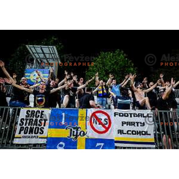 in action during Prva liga Telemach 2025/2026 football match between Koper and Bravo at Bonifika Stadium in Koper, Slovenia on July 20, 2025