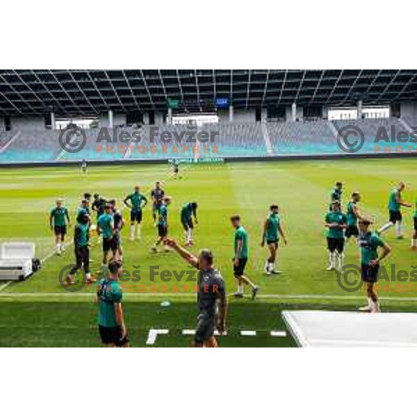 practice session of NK Olimpija before UEFA Conference League play-off in Ljubljana, Slovenia on July 22, 2025