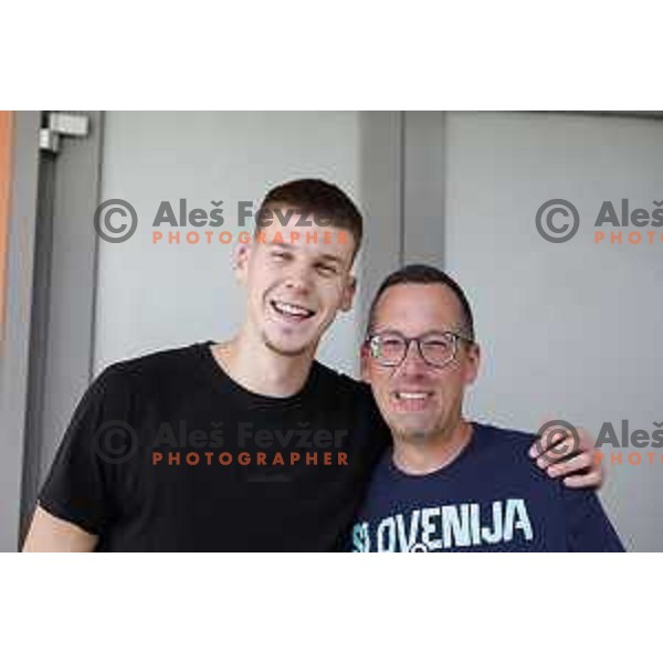 meeting of Slovenia Men\'s National basketball team before start of preparation for EuroBasket 2025 in Ljubljana, Slovenia on July 23, 2025
