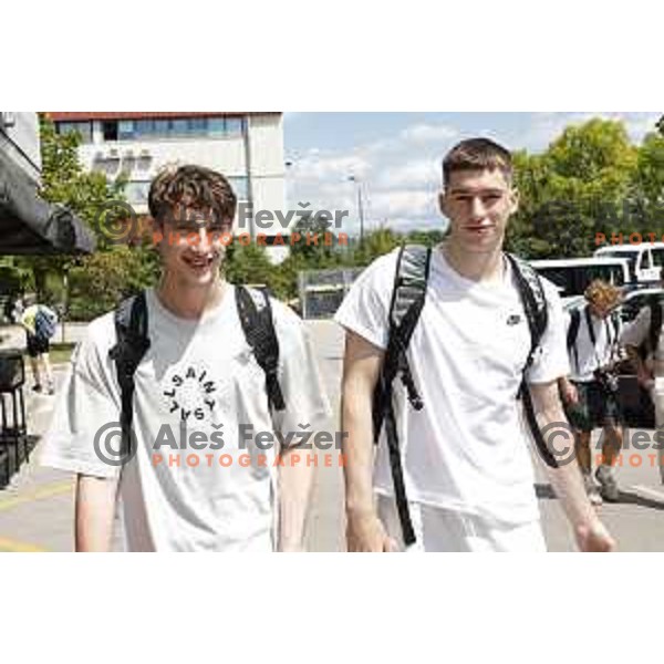 meeting of Slovenia Men\'s National basketball team before start of preparation for EuroBasket 2025 in Ljubljana, Slovenia on July 23, 2025